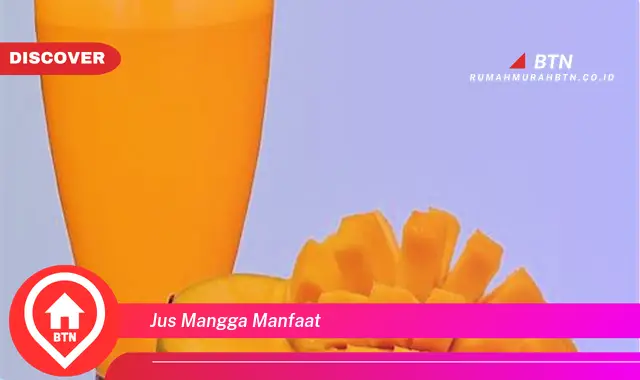 jus mangga manfaat