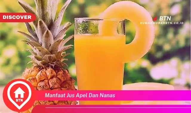 manfaat jus apel dan nanas