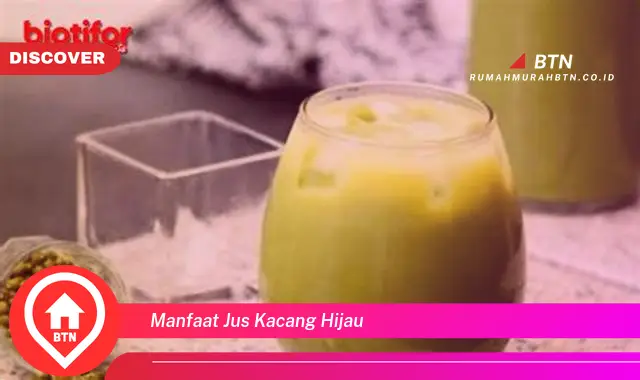 manfaat jus kacang hijau