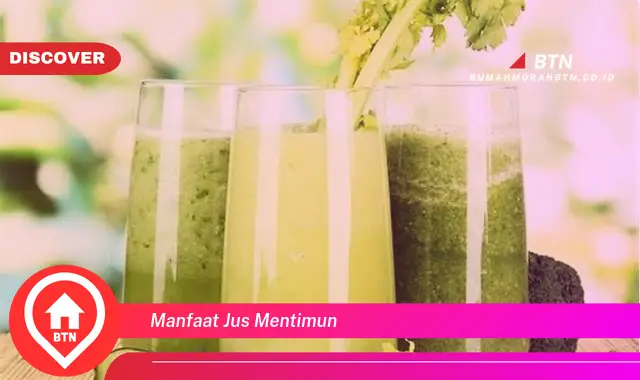 manfaat jus mentimun