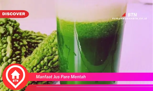 manfaat jus pare mentah