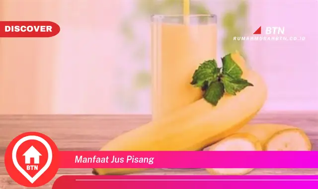 manfaat jus pisang