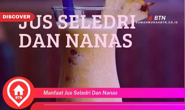 manfaat jus seledri dan nanas