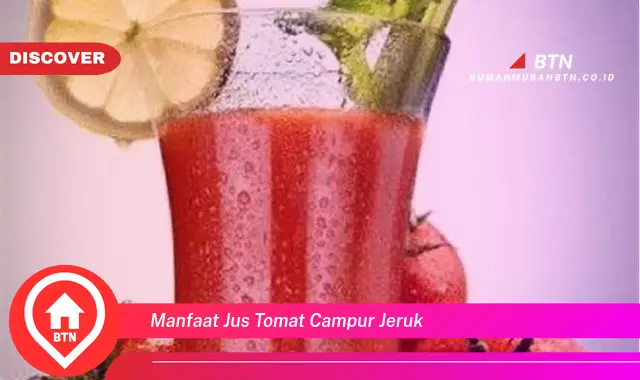 manfaat jus tomat campur jeruk