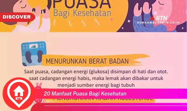 20 manfaat puasa bagi kesehatan