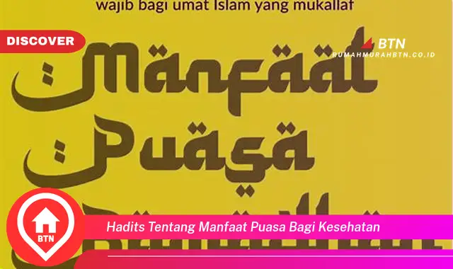 hadits tentang manfaat puasa bagi kesehatan