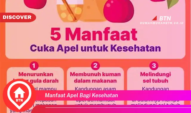 manfaat apel bagi kesehatan