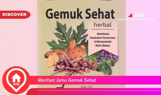 manfaat jamu gemuk sehat