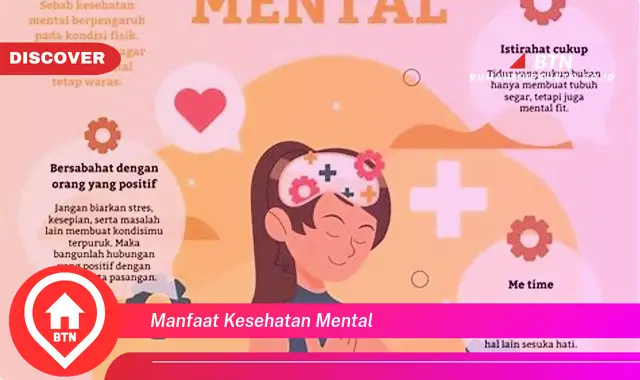 manfaat kesehatan mental