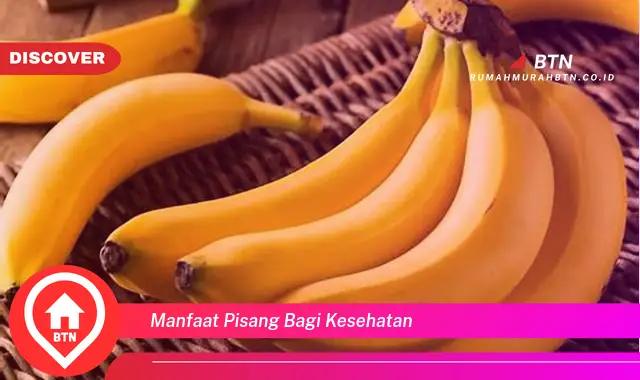 manfaat pisang bagi kesehatan