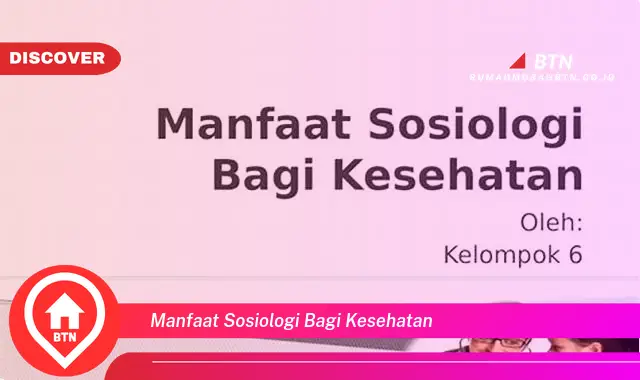 manfaat sosiologi bagi kesehatan