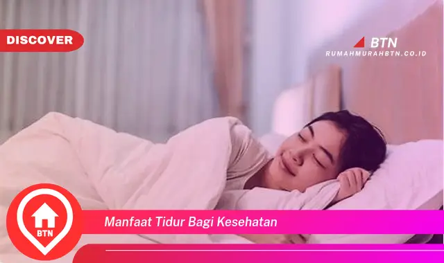 manfaat tidur bagi kesehatan