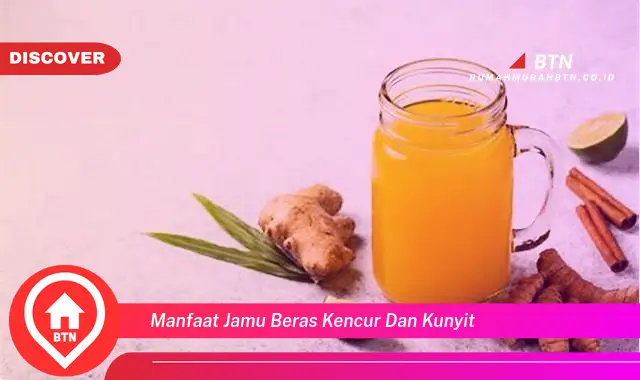 manfaat jamu beras kencur dan kunyit