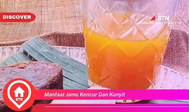 manfaat jamu kencur dan kunyit