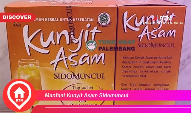 manfaat kunyit asam sidomuncul