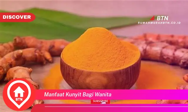 manfaat kunyit bagi wanita