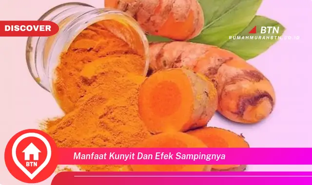 manfaat kunyit dan efek sampingnya