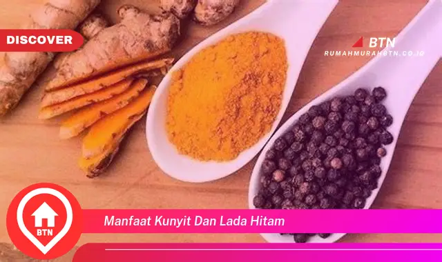 manfaat kunyit dan lada hitam