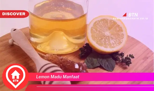 lemon madu manfaat