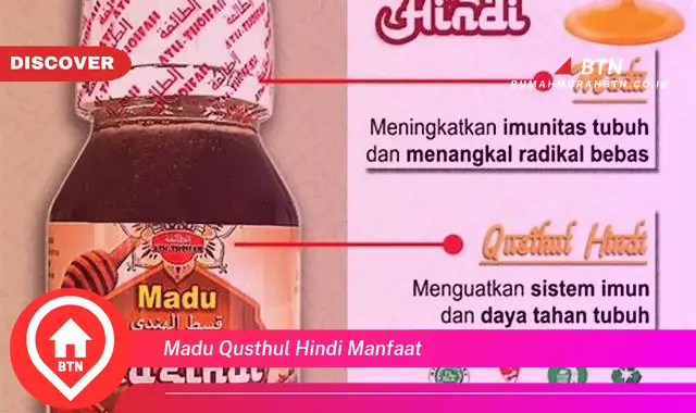 madu qusthul hindi manfaat