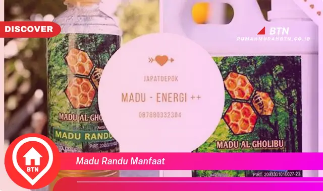 madu randu manfaat