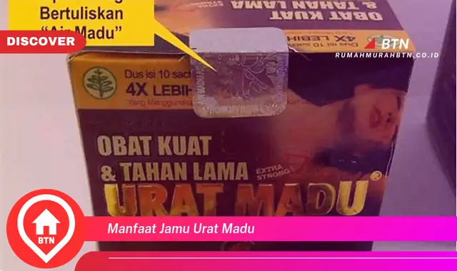 manfaat jamu urat madu