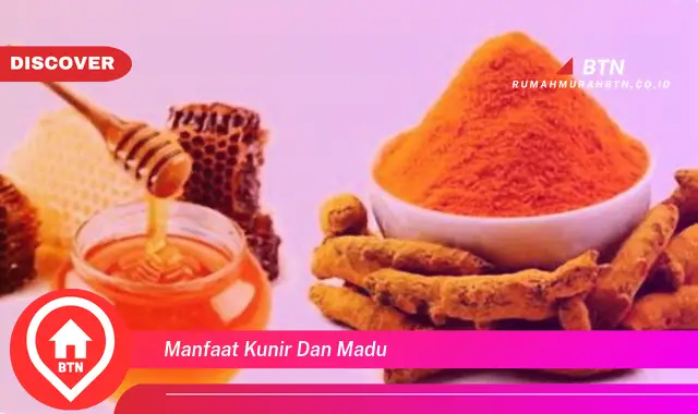 manfaat kunir dan madu