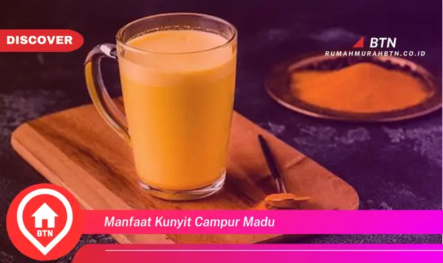 manfaat kunyit campur madu