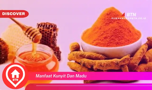 manfaat kunyit dan madu