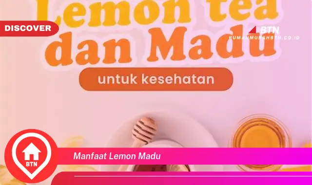 manfaat lemon madu