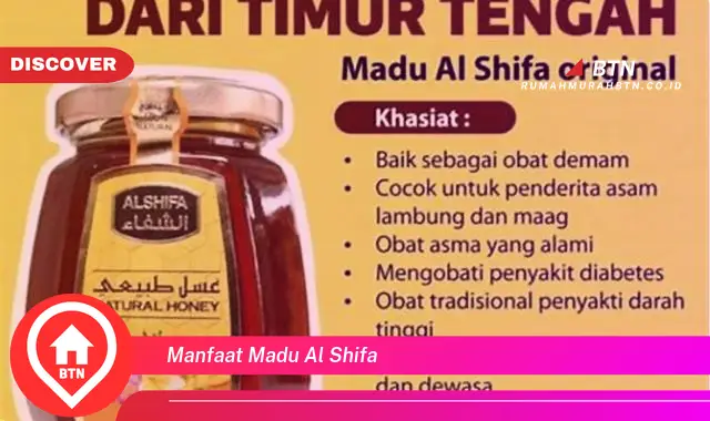 manfaat madu al shifa