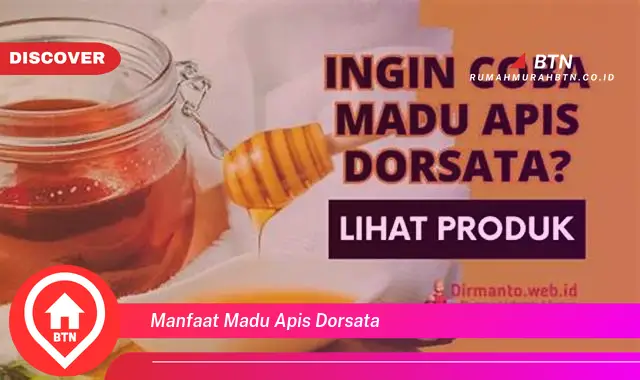 manfaat madu apis dorsata