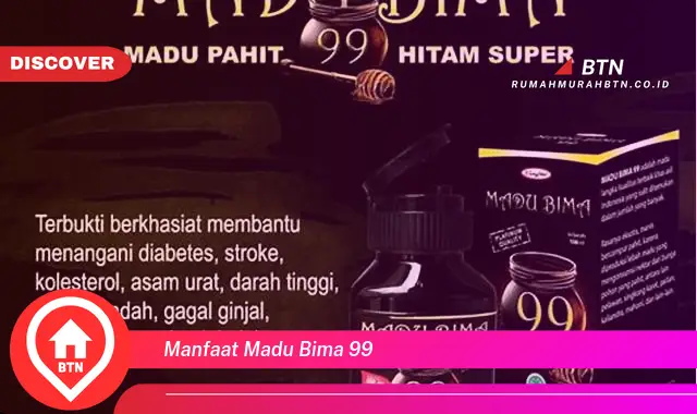 manfaat madu bima 99