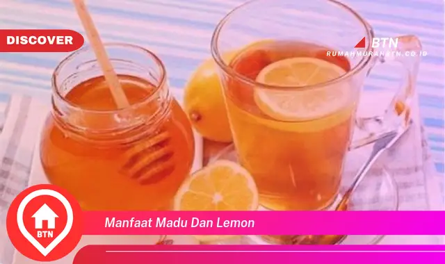 manfaat madu dan lemon