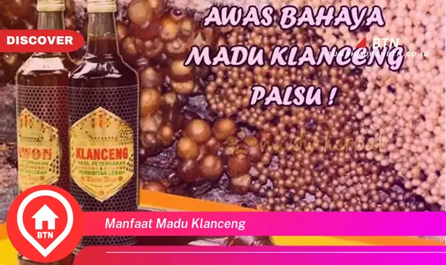 manfaat madu klanceng