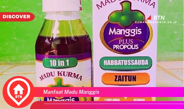 manfaat madu manggis