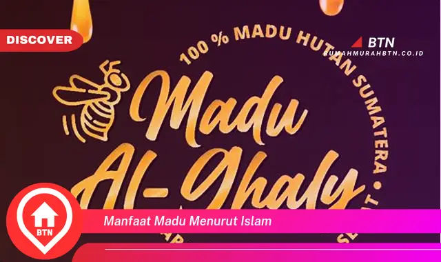 manfaat madu menurut islam