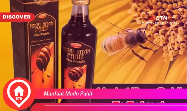 manfaat madu pahit