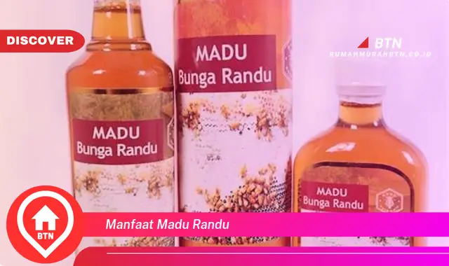 manfaat madu randu