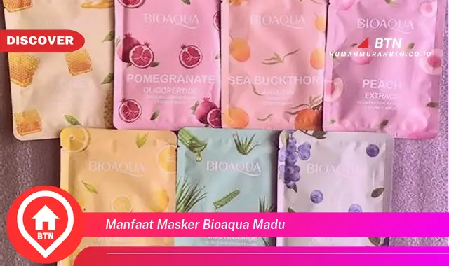 manfaat masker bioaqua madu