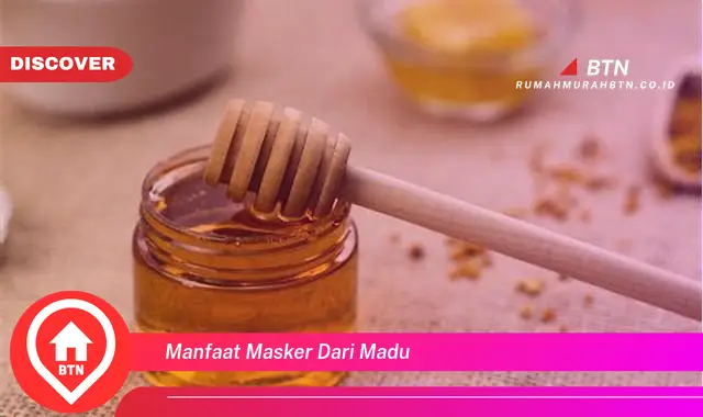 manfaat masker dari madu