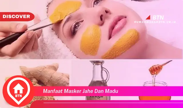 manfaat masker jahe dan madu