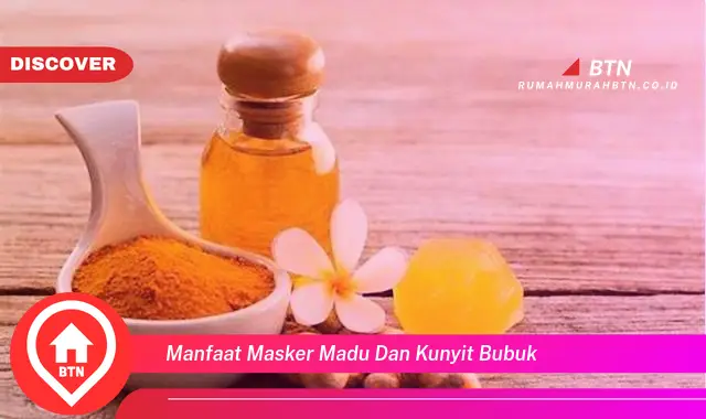 manfaat masker madu dan kunyit bubuk