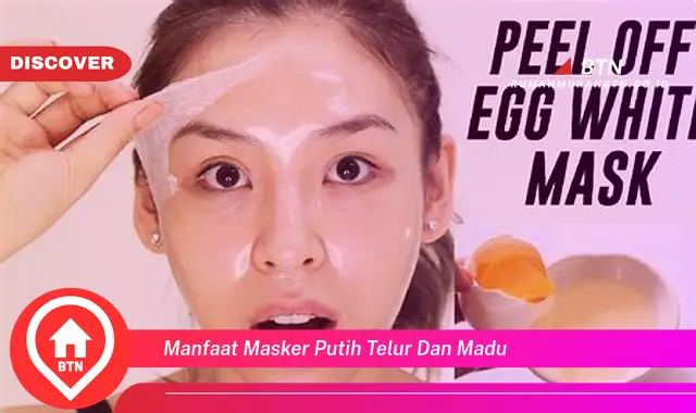 manfaat masker putih telur dan madu