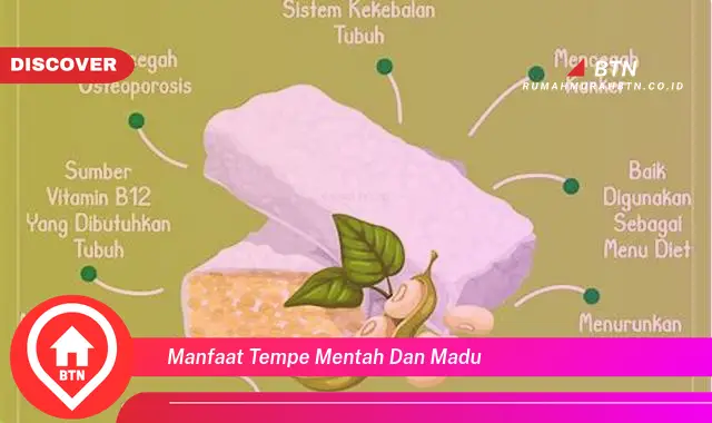 manfaat tempe mentah dan madu