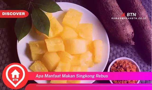 apa manfaat makan singkong rebus