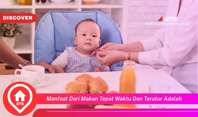 manfaat dari makan tepat waktu dan teratur adalah