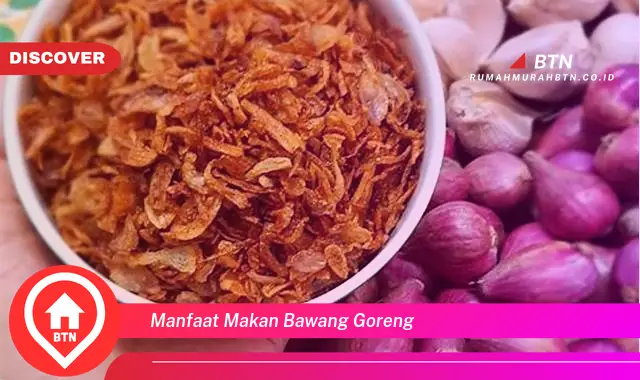 manfaat makan bawang goreng