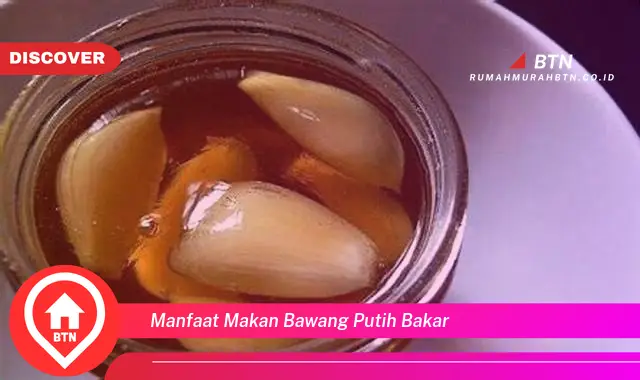 manfaat makan bawang putih bakar