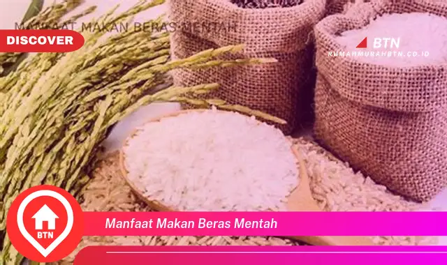 manfaat makan beras mentah